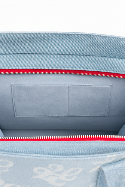 "Estate" Weekender Bag (Denim)